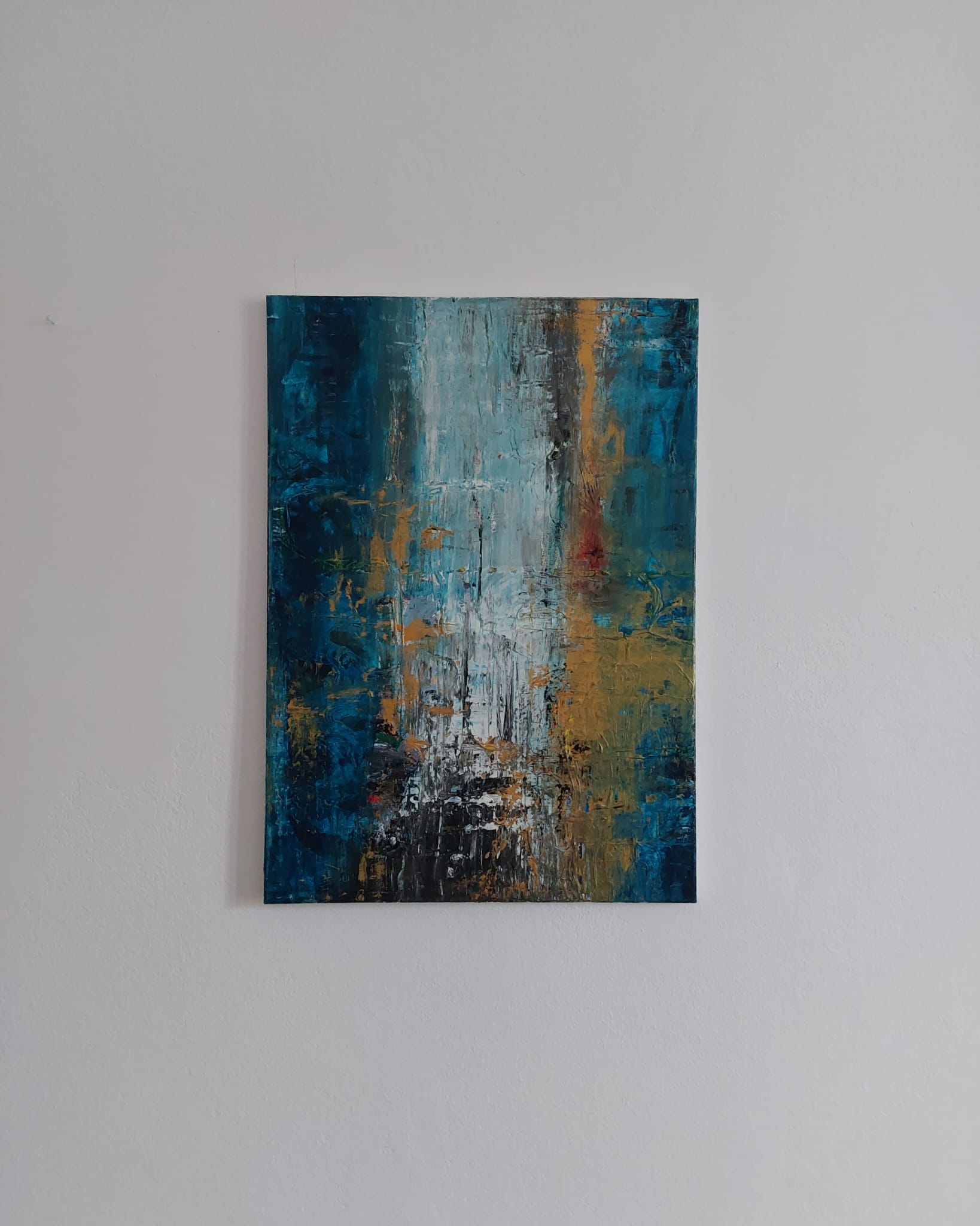 Waterfall on the wall